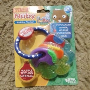 Nuby soothing teether keys
